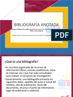 Bibliografia Anotada