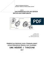 Kopling Sepeda Motor TSM Klas XI