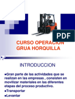 Curso Operacion Grua Horquilla