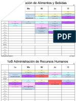 Horarios de Grupos Cbtis 39