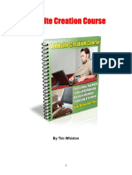 Website Creation Course PDF