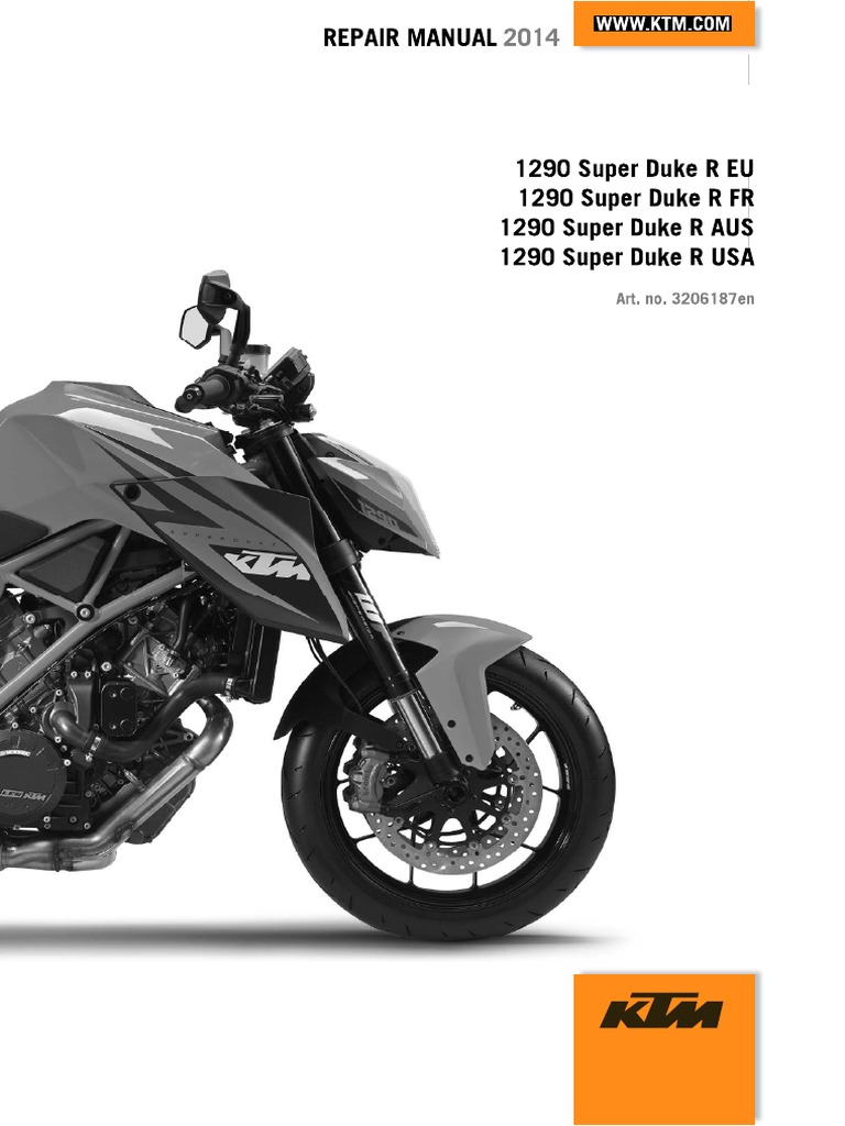 KTM 1290 Repair Manual PDF | PDF