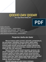 Qodho Dan Qodar