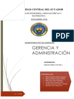 Gerencia y Administracion