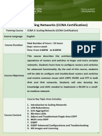 CCNA 3 Scaling Networks