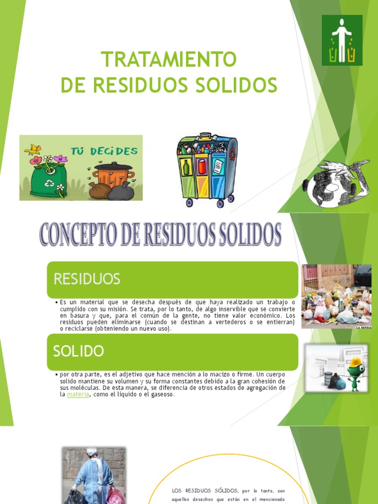 Clasificación y manejo de residuos sólidos | PDF | Compost | Residuos