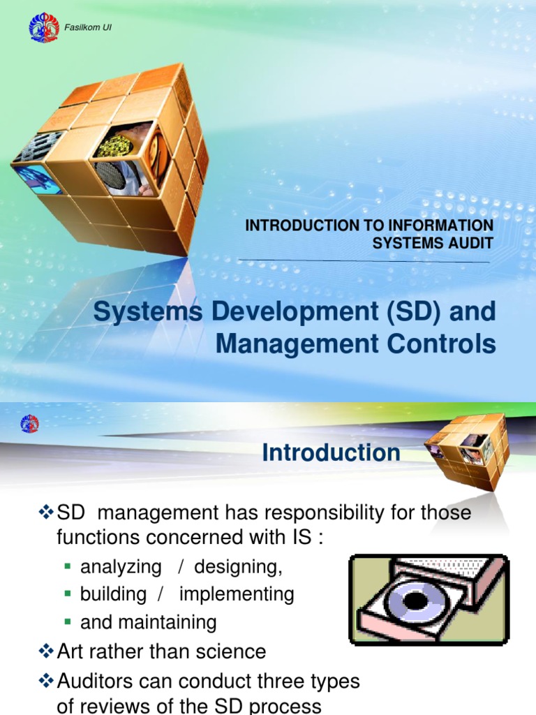 Systems Development (SD) and Management Controls | PDF | Feasibility ...