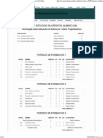 Sistematización de Datos Pensum