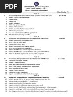 Karnataka 1st PUC Computer Science Sample Question Paper 8