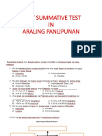 Ist Summative Test in AP