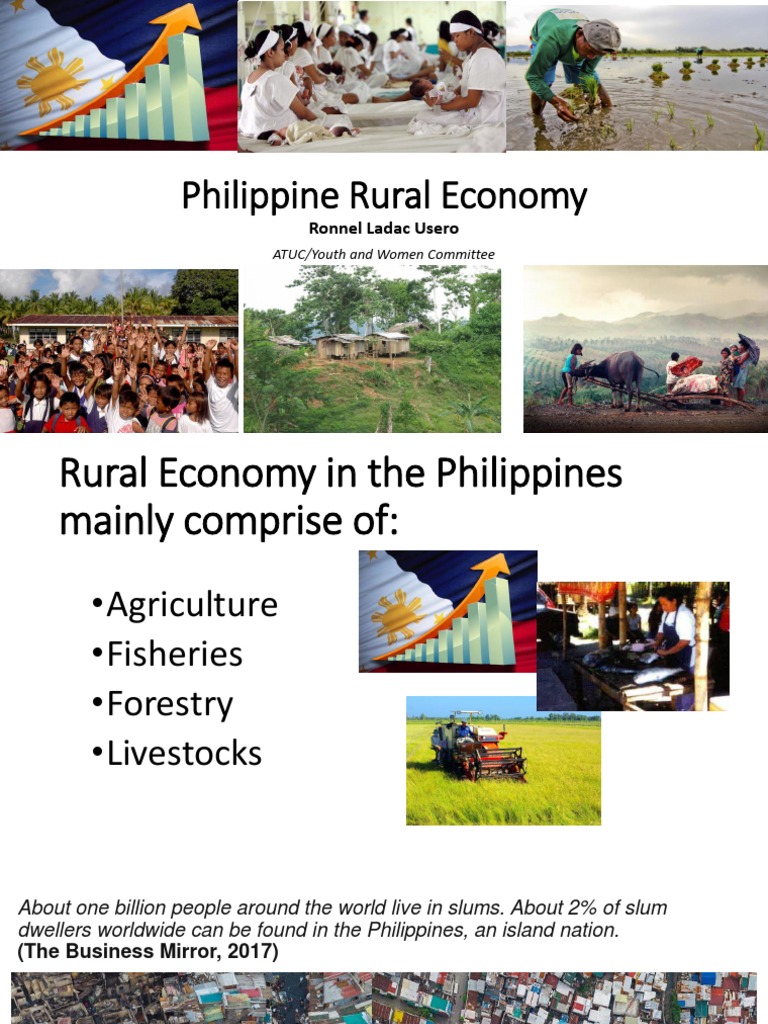 Philippine Rural Economy Insights | PDF | Slum | Agriculture