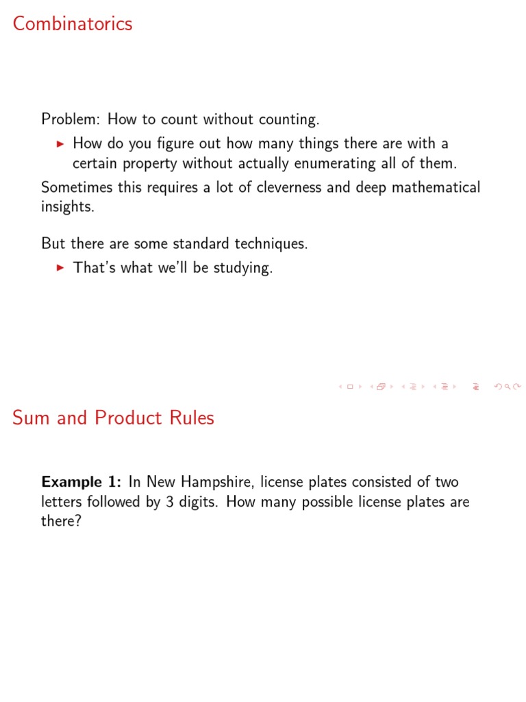 Combinatorica | PDF | Theorem | Combinatorics