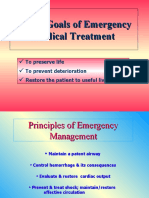 Major Goals of Emergency Medical Treatment
