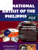 The National Artist of The Philippines