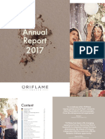 Oriflame Annual Report 2017