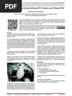 Vehicle Accident System Using GPS Tracker and Airbag ECU