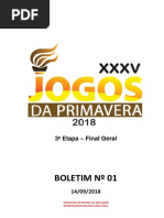 boletim 01 dos jogos