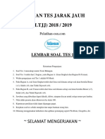 Soal Test Paket 1 Latihan Dan Tes Jarak Jauh (LTJJ) Persiapan Osk 2019 Mate