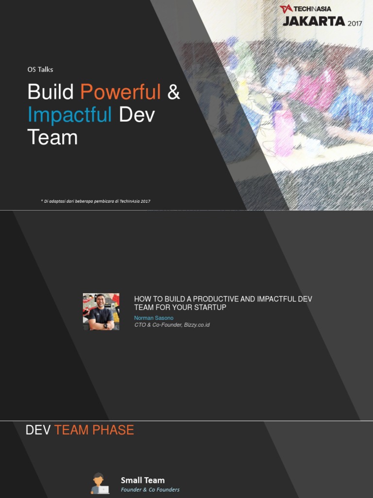 Build an Impactful Dev Team Guide | PDF