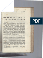 La Filosofía española entre Menéndez Pelayo y la generación del 98