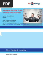 Managing Multiple Tasks, Priorities and Deadlines PDF