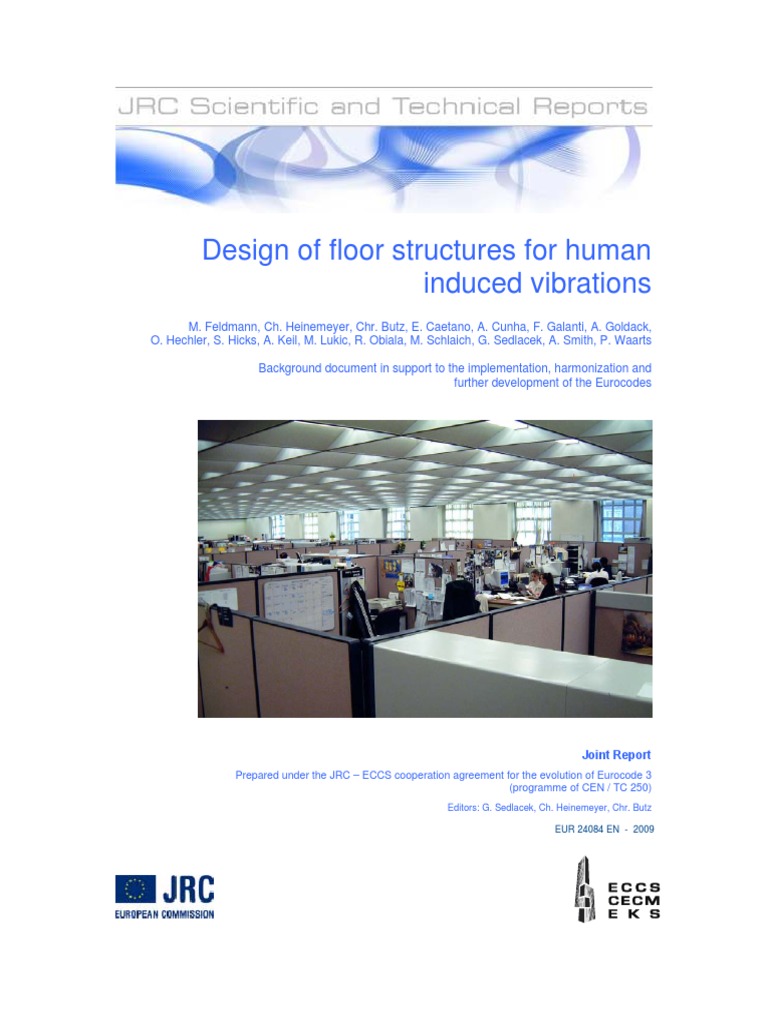 JRC Design of Floor091203 PDF | PDF | Normal Mode | Resonance