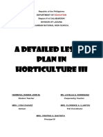 A Detailed Lesson Plan in Horticulture III: Education