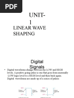 Pulse and Digital Circuits - Linear Wave Shaping