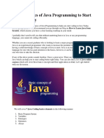 Learn 7 Basics of Java Programming To Start Coding Today