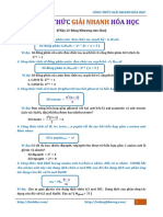 Thầy Lê Đăng Khương - 24 cách giải nhanh bài tập hóa học PDF