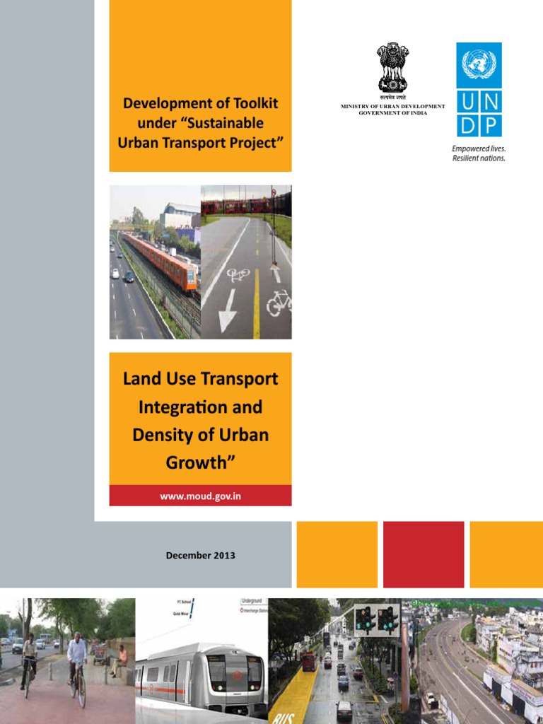 Land Use Transport Integration and Density of Urban Growth" | Download ...