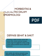 Ukuran Morbiditas Mortalitas Dalam Epidemiologi