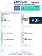 TOP 50 Number Series Questions For IBPS Clerk Mains 2018-19 WWW - Ibpsguide.com PDF