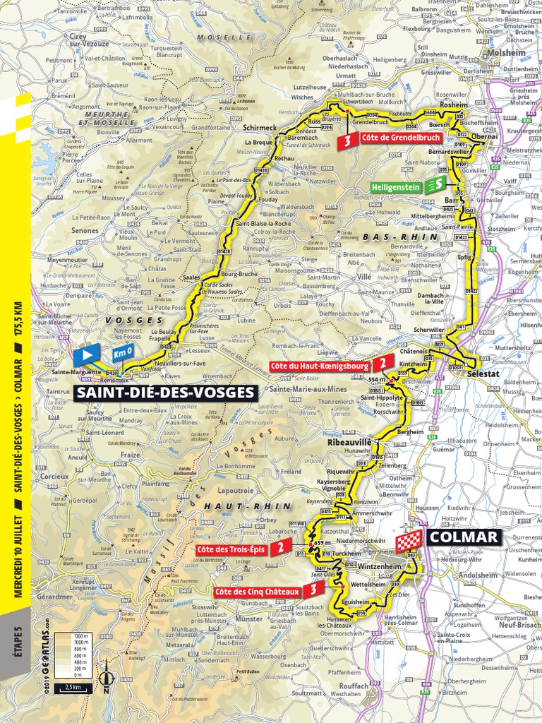 Tour De France 2022 Parcours Etape 5 Parcours du Tour de France : la cinquième étape