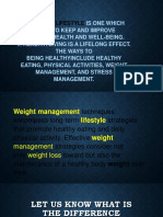 Healthy Weight Management Strategies