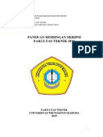 Panduan Bimbingan Skripsi Fakultas Teknik 2019