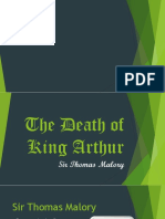 The Death of King Arthur and the End of the Knights of the Round Table