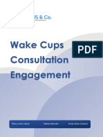 Wake Cups Consultation Engagement