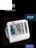 Braun BPW4100 VitalScan Blood Pressure Monitor