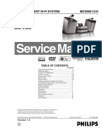 Philips MCD 900 Service Manual