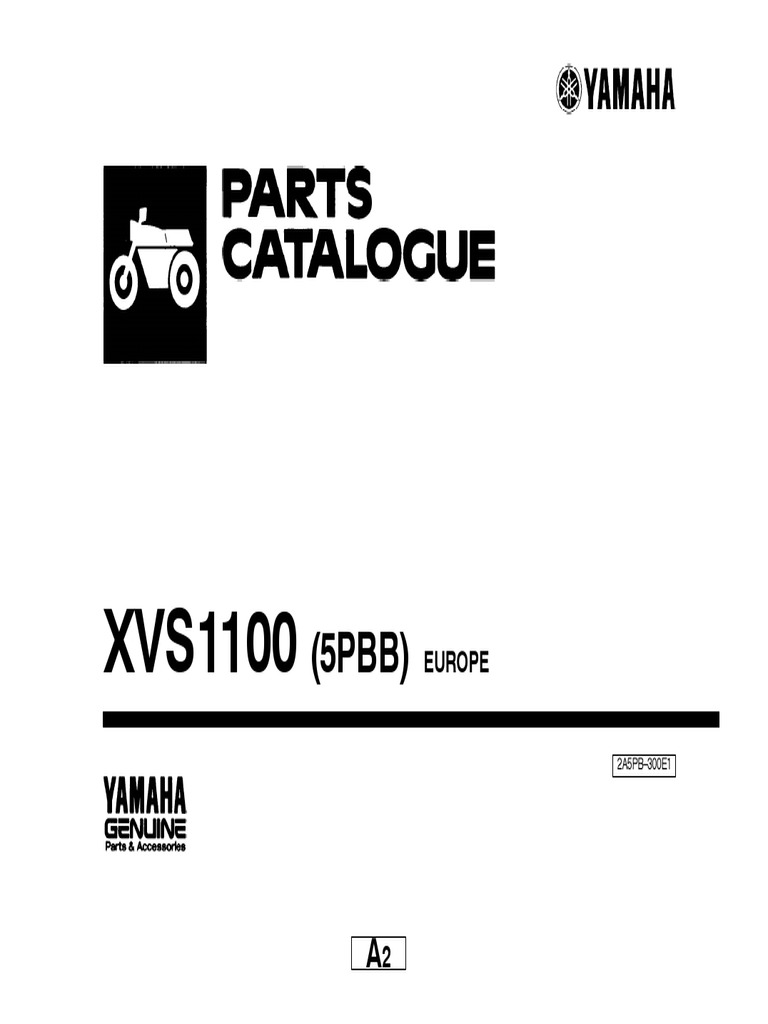 レバー　1.6t Yamaha XVS 1100 Parts List WWW - Manualedereparatie.info | PDF