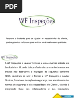 Apresentação WF Inspeções e Laudos
