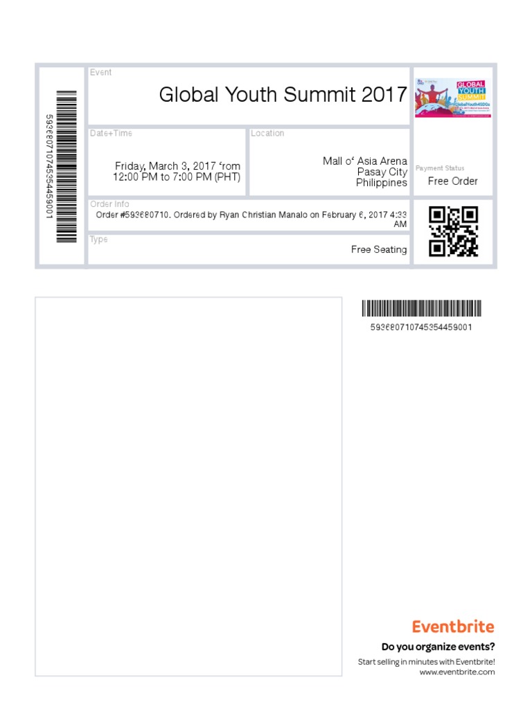 Global Youth Summit 2017 Details | PDF