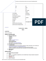 I.II - III.IV - VI.: Contract Notice - Utilities Works Legal Basis