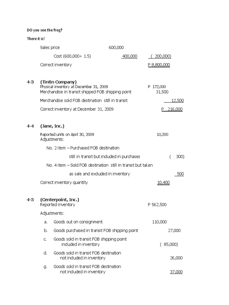 Inventory Adjustments and Corrections | PDF