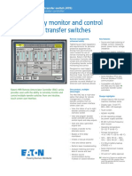 Remotely Monitor and Control Multiple Transfer Switches: Hmi Remote Annunciator Controller