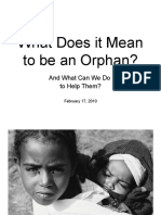 What Does It Mean To Be An Orphan