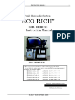 "Eco Rich": Ehu Series Instruction Manual