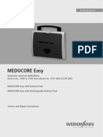 Weinmann Meducore Easy Defibrillator - Service Manual