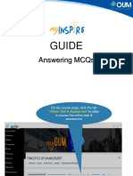 Guide: Answering Mcqs